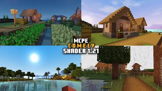 COMELY Shader 121 For Minecraft Pe  Best Shader For Mcpe 121  Game Load [upl. by Leuqim]