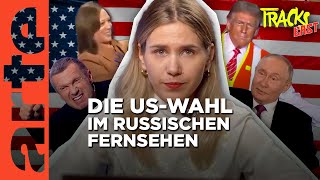 Die bizarrsten Reaktionen der russischen Propaganda auf die USWahl  Masha on Russia  ARTE [upl. by Lipsey]