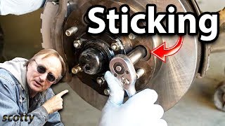 How to Fix Sticking Brakes on Your Car [upl. by Shorter327]