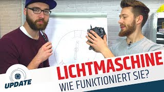 LICHTMASCHINE bzw GENERATOR  WIE funktioniert er  UPDATE  MOVE IT [upl. by Artair]