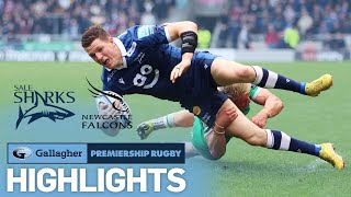 Sale v Newcastle  HIGHLIGHTS  Ten Try Thriller At The AJ Bell  Gallagher Premiership 202223 [upl. by Scheck]