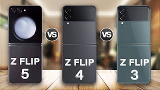 Samsung Galaxy Z Flip 5 Vs Galaxy Z Flip 4 Vs Galaxy Z Flip 3 Full Reviews [upl. by Akienom]