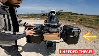 Why choose 48L amp 37L  Givi Trekker Outback review  Best Hard cases for your Adventure Motorcycle [upl. by Naryk]