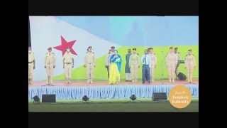 Hees Chanson Song Cawa wa qiidayada Groupe Kooxdi HARBI Force Armée Djibouti FAD [upl. by Allx]