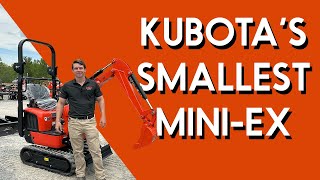 Kubotas SMALLEST Mini Excavator KX0085 [upl. by Eimac]