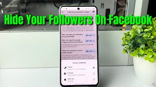 How To Hide Your Followers On Facebook [upl. by Emelia]