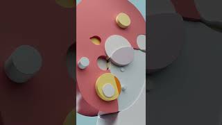 Voronoi Rounded c4d redshift3d 3d abstractart voronoi [upl. by Karyl66]