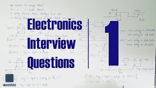 Electronics Interview Questions STA part 1 [upl. by Boar]