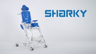 Sharky Bathroom Chair Feature Overview [upl. by Yesdnyl]