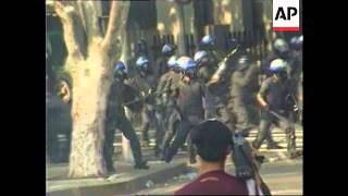 SOUTH KOREA STUDENTS CLASH WITH RIOT POLICE UPDATE [upl. by Cousins]