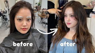 Extreme Glow Up Transformation in Korea kpop idol makeup and hair celebrity skin laser treatment [upl. by Tessler]