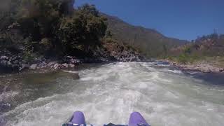 Tuolumne River Rams Head Rapid [upl. by Arahs]