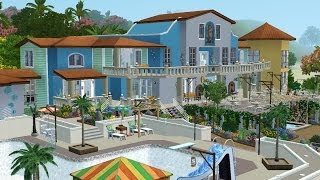 The Sims 3 Házépítés  Trópusi Hullám üdülő [upl. by Gracie]