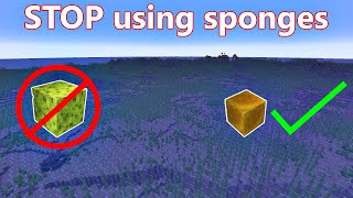 Sponges are NOT the way to drain water [upl. by Otsenre]