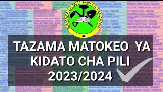 Necta Matokeo ya Kidato cha PILI 20232024 FTNA RESULTS [upl. by Eednac]