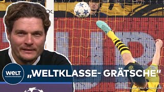 CHAMPIONS LEAGUE Geniale Grätsche – Dortmund feiert Niklas Süle für Rettungsaktion gegen Mbappé [upl. by Erasaec]