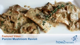 Porcini Mushroom Ravioli [upl. by Yenruoj973]