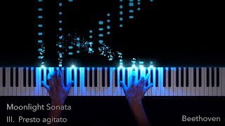 Moonlight Sonata  III Presto Agitato [upl. by Mapel]