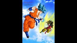 Goku Ssj Blue vs Goku Ssj 4  Super Dragon Ball Heroes AMV [upl. by Loomis722]