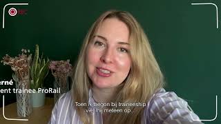 Het begin van Saskia bij het management traineeship van ProRail [upl. by Jon748]