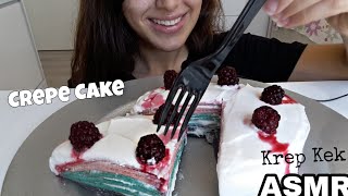 Crepe Cake ASMR  Türkçe ASMR  Turkish ASMR [upl. by Eniahpets261]