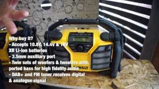 Dewalt DCR017 XR DAB Radio Charger  a Toolstop GUIDE [upl. by Autumn535]