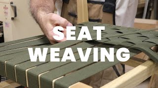 Seat Weaving  Online Extra Woodcraft Magazine No 109 [upl. by Ellecrag675]