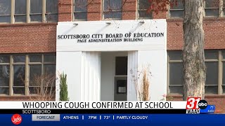 Case of whooping cough confirmed at Scottsboro High School [upl. by Dnarb]