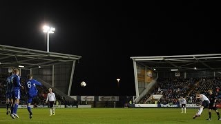 Southamptons James WardProwse brilliant freekick England U21s vs San Marino 90 [upl. by Wendeline]