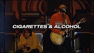 Oasis  Cigarettes amp Alcohol  subtitulado en español  Knebworth 1996 2nd night [upl. by Oleta680]