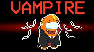 among us NEW VAMPIRE ROLE mod [upl. by Kcirdot]