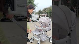 Part 308 Twoway pushBaby stroller for babies aged 06 years oldBaby stroller can be [upl. by Relyc405]