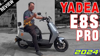 NEW YADEA E8S PRO Electric Scooter  Malaysia Review [upl. by Uhp]