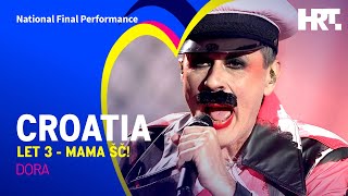 Let 3  Mama ŠČ  Croatia 🇭🇷  National Final Performance  Eurovision 2023 [upl. by Otero]