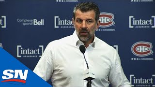 Marc Bergevin Talks About Montreal Canadiens’ Offer Sheet To Sebastian Aho [upl. by Feldt]