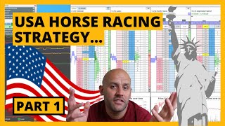 USA Horse Racing Trading Strategy Betfair Will Rogers Downs [upl. by Deane]