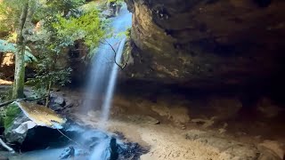 Blue Mountains Waterfalls Horseshoe Falls Trail Hazelbrook NSW Blue Mountains Australia [upl. by Wilsey]