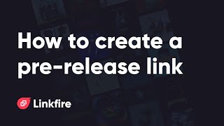 How to create a prerelease link [upl. by Iak499]