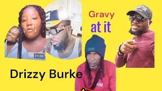 Drizzy Burke walking tv family and gravy going at it [upl. by Eenat]