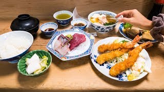 Japanese Food Tour  HIDDENGEMS in Tokyo Japan  Breakfast Lunch and Dinner [upl. by Marleah638]