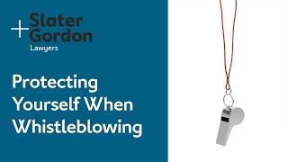 Protecting Yourself When Whistleblowing [upl. by Lewert]