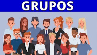 ¿Qué es un GRUPO y qué tipos hay [upl. by Baerl627]