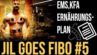 Jil goes Fibo 5 Körperfett Messung neuer Ernährungsplan amp EMS Training [upl. by Blasius839]