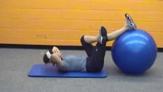 SparkPeople Stability Ball Workout [upl. by Iver634]