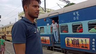 18202 Durg express Nautanwa to Durg via Bhatni [upl. by Aisinoid]