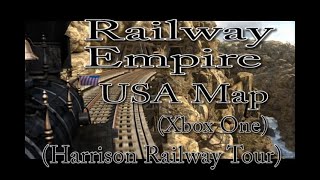 Railway Empire Xbox One USA Map Harrison Railway Tour [upl. by Ballard]