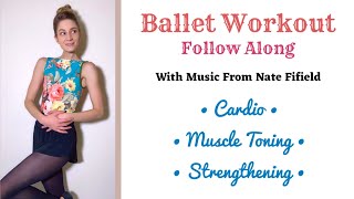 20 MIN BALLET WORKOUT  Cardio Toning amp Strengthening [upl. by Carree962]