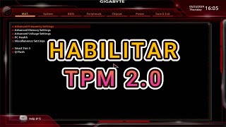 Cómo habilitar TPM 20 en AMD para instalar Windows 11 [upl. by Neural]