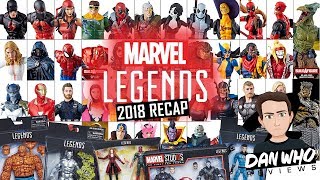 MARVEL LEGENDS 2018 RECAP Whats the best Marvel Legends of 2018 [upl. by Orian]