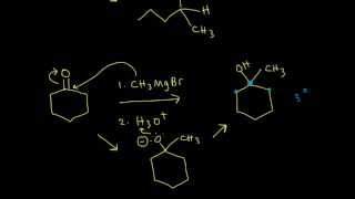 Synthesis of alcohols using Grignard reagents I  Organic chemistry  Khan Academy [upl. by Ahseal]